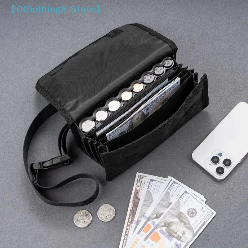 Multi Pocket Waist Bag Euro Coin Holder Portable Coin Storage Money Box Wallet Purse For Waiter Driver Cash Money Phone 【AliS8】
Multi Pocket Waist Bag Euro Coin Holder Portable Coin Storage Money Box Wallet Purse For Waiter Driver Cash Money Phone 【AliS8】