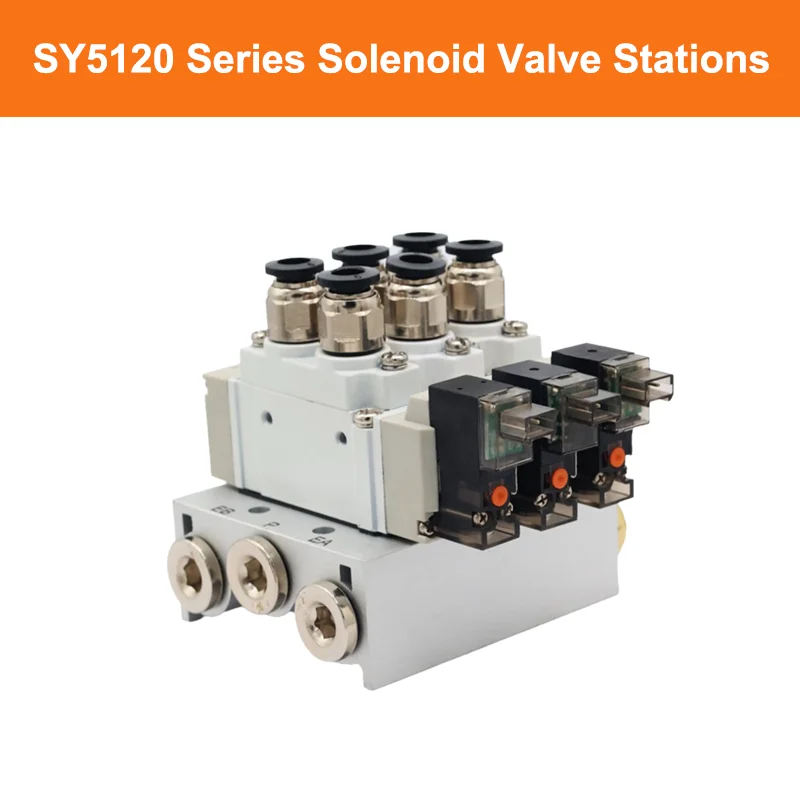SMC type SY5120 Series Solenoid Valve Manifold Multi-way Combination Manifold SY3120-5LZD-01 SY4120-5LZD-01 SY5120-5LZD-01
SMC type SY5120 Series Solenoid Valve Manifold Multi-way Combination Manifold SY3120-5LZD-01 SY4120-5LZD-01 SY5120-5LZD-01