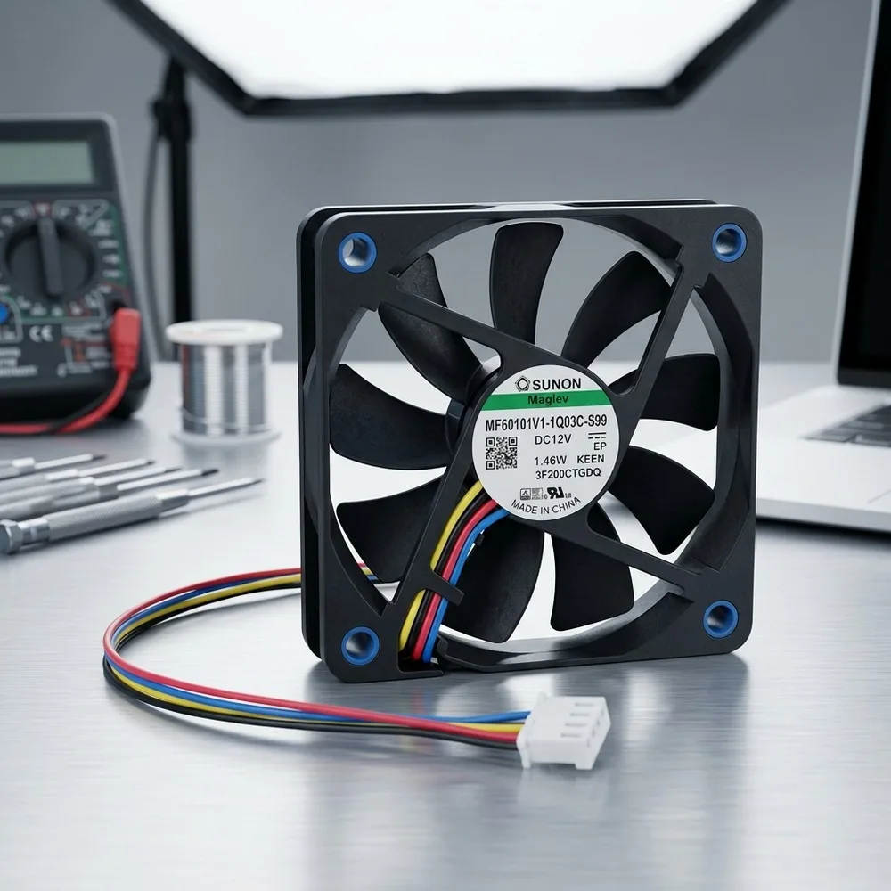 For SUNON MF60101V1-1Q03C-S99 12V 1.46W 60mm 4-wire PWM cooling fan
For SUNON MF60101V1-1Q03C-S99 12V 1.46W 60mm 4-wire PWM cooling fan