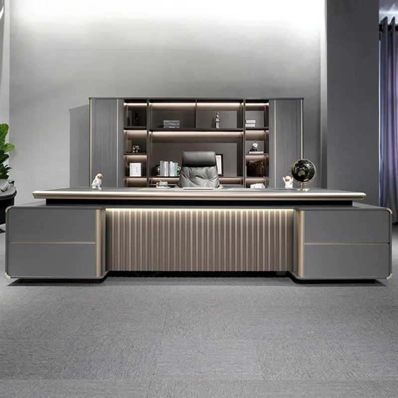 And Chair Set, Simple Modern , Office Manager'S Desk, Light Luxury'S High-End Executive
And Chair Set, Simple Modern , Office Manager'S Desk, Light Luxury'S High-End Executive