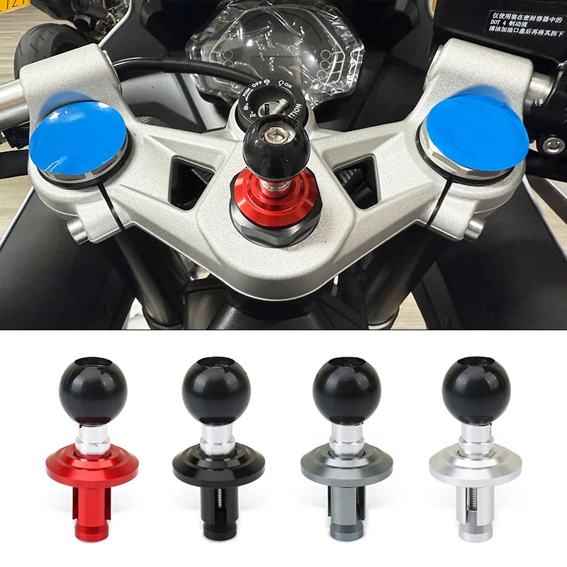 Motorcycle Navigation Mobile Phone Bracket Front Fork Upper Top Triple Clamp Screw Cap For Daytona 660 2024
Motorcycle Navigation Mobile Phone Bracket Front Fork Upper Top Triple Clamp Screw Cap For Daytona 660 2024