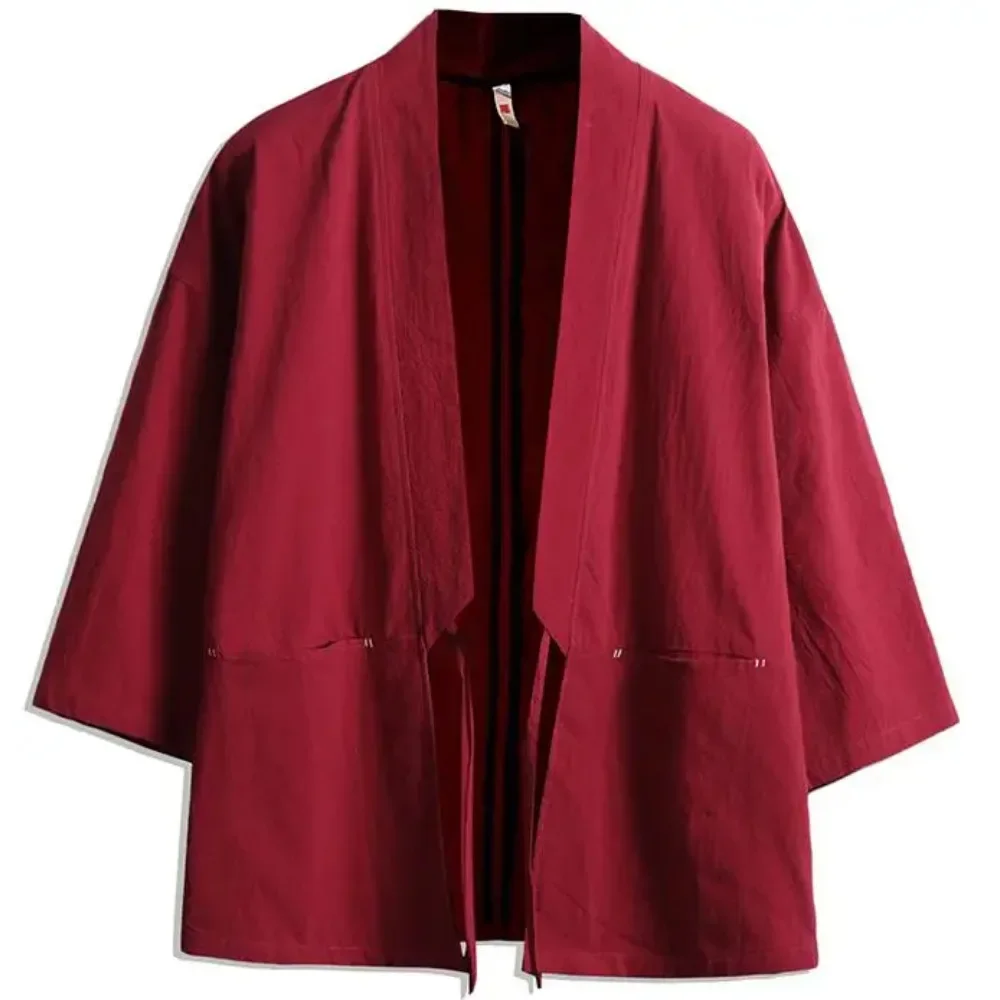 Big Size Men Kimono Cardigan Japanese Casual Outerwear Male Samurai Costume Clothing Summer Beach Kimono
Big Size Men Kimono Cardigan Japanese Casual Outerwear Male Samurai Costume Clothing Summer Beach Kimono