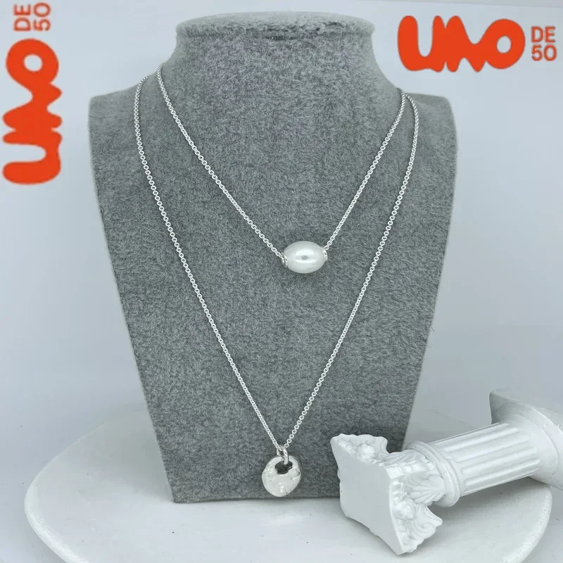 2025 Best Selling Exquisite High Quality UNO DE 50 Fashion Classic 925 Necklace Jewelry Daily Collocation Holiday Romantic Gifts
2025 Best Selling Exquisite High Quality UNO DE 50 Fashion Classic 925 Necklace Jewelry Daily Collocation Holiday Romantic Gifts