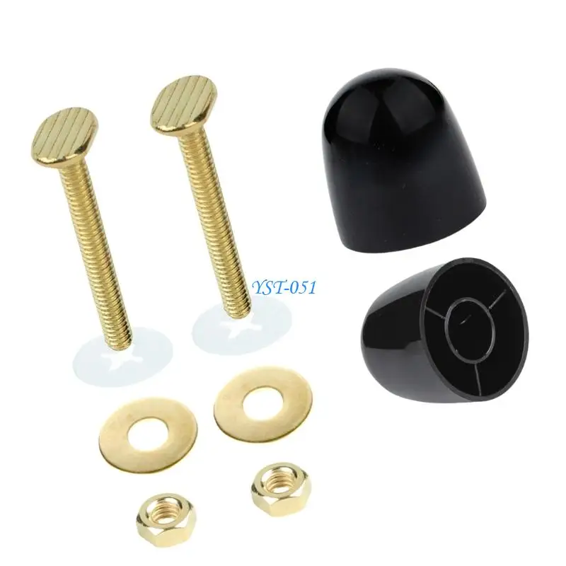 E15A Rustproof Toilet Floor Anchoring Systems Screws With Tight ABS Covers Quick Installation Bathroom Parts Daily Use
E15A Rustproof Toilet Floor Anchoring Systems Screws With Tight ABS Covers Quick Installation Bathroom Parts Daily Use