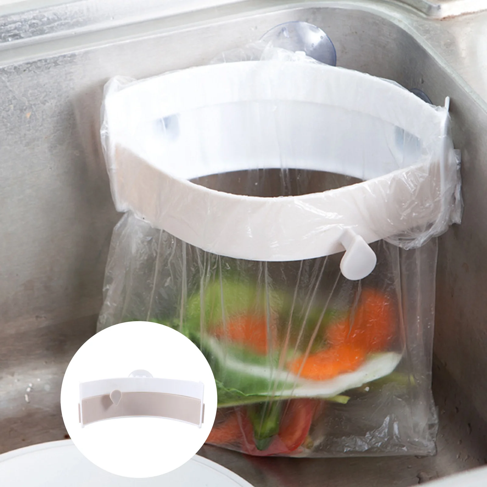 2Pcs Garbage Rack for Kitchen Sink Corner Mount Suction Cup Adjustable Drying Stand Strong Hold No Slip Easy Install
2Pcs Garbage Rack for Kitchen Sink Corner Mount Suction Cup Adjustable Drying Stand Strong Hold No Slip Easy Install