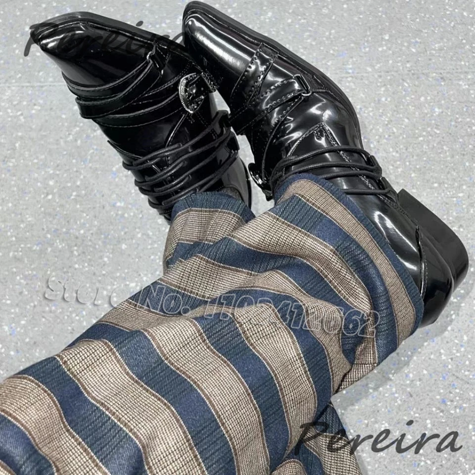 Black Blue High Heel Men Shoes Fashion Buckle Genuine Leather Business Formal Shoes Square Toe Summer Party Handmade Oxford
Black Blue High Heel Men Shoes Fashion Buckle Genuine Leather Business Formal Shoes Square Toe Summer Party Handmade Oxford