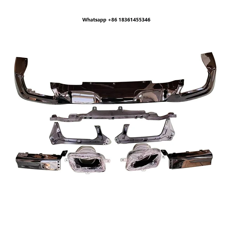 For 2 Series F44 rear , F44 modified dual tail lip, large square outlet glossy black tailpipe surr Suitable
For 2 Series F44 rear , F44 modified dual tail lip, large square outlet glossy black tailpipe surr Suitable