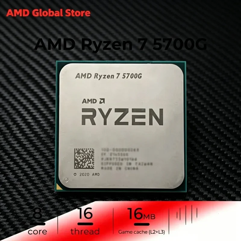 Aureate Recent AMD Desktop CPU Ryzen 7 5700G R7 5700G 4.6GHz 8-Core 16-Thread 16MB L3 Cache Socket AM4 Without Package
Aureate Recent AMD Desktop CPU Ryzen 7 5700G R7 5700G 4.6GHz 8-Core 16-Thread 16MB L3 Cache Socket AM4 Without Package
