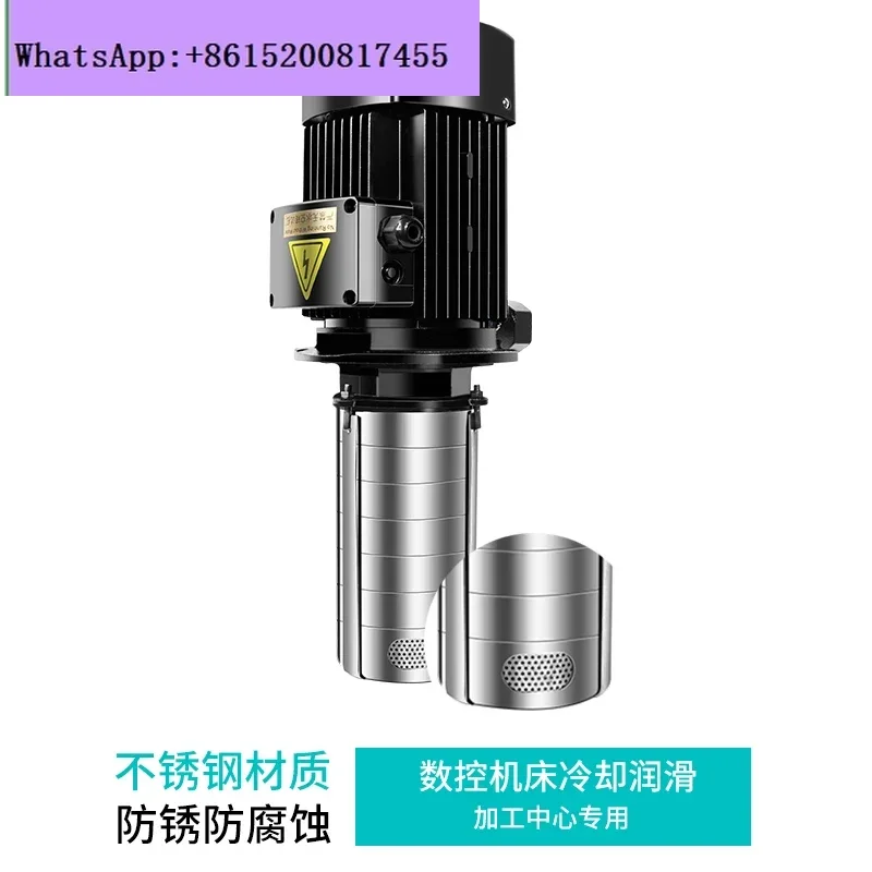 Machine tool high pressure water pump multistage centrifugal pump underwater vertical machining center stainless steel high head
Machine tool high pressure water pump multistage centrifugal pump underwater vertical machining center stainless steel high head