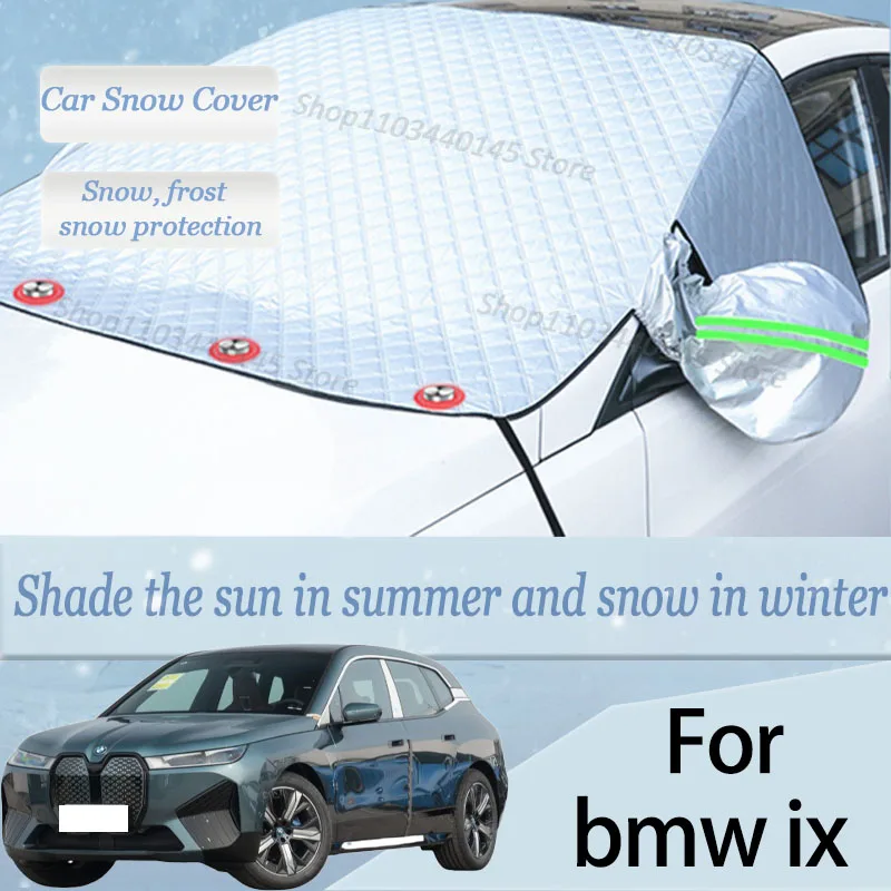 For bmw ix car Snow Windscreen, Snow, Frost, Dust and UV Visor, Winter car clothing, thick magnetic
For bmw ix car Snow Windscreen, Snow, Frost, Dust and UV Visor, Winter car clothing, thick magnetic
