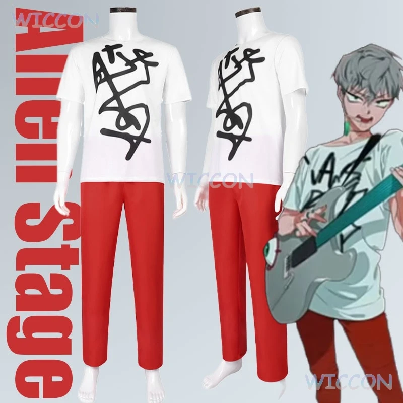 Alien Stage Till Cosplay Costume Tshirt Red Pants Costume Fancy Party Clothing Blink Gone R7 Halloween Carnival Uniforms Custom
Alien Stage Till Cosplay Costume Tshirt Red Pants Costume Fancy Party Clothing Blink Gone R7 Halloween Carnival Uniforms Custom