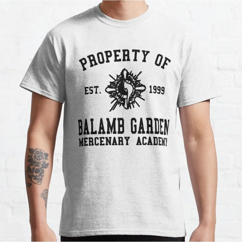 Property of Balamb Garden Final Fantasy Gift t shirt for RPG gamer 100% cotton Short Sleeve Graphic Clothes All size tops
Property of Balamb Garden Final Fantasy Gift t shirt for RPG gamer 100% cotton Short Sleeve Graphic Clothes All size tops