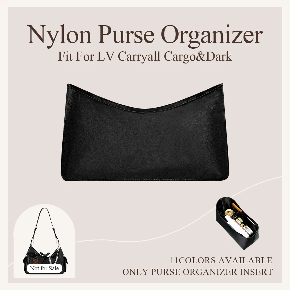 Nylon Purse Organizer Insert Fit for LV Carryall Cargo Dark Handbag Big Storage Inside Bag Organizer Insert Zipper Purse Insert
Nylon Purse Organizer Insert Fit for LV Carryall Cargo Dark Handbag Big Storage Inside Bag Organizer Insert Zipper Purse Insert