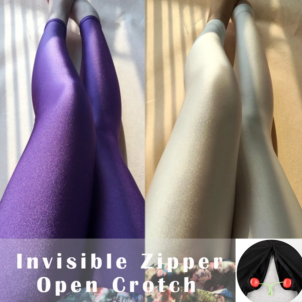 55-85kg Invisibel Zipper Open Crotch Summer Glossy High Elastic Shiny Sexy Leggings Women's Pants Tight Trousers Bottoms
55-85kg Invisibel Zipper Open Crotch Summer Glossy High Elastic Shiny Sexy Leggings Women's Pants Tight Trousers Bottoms