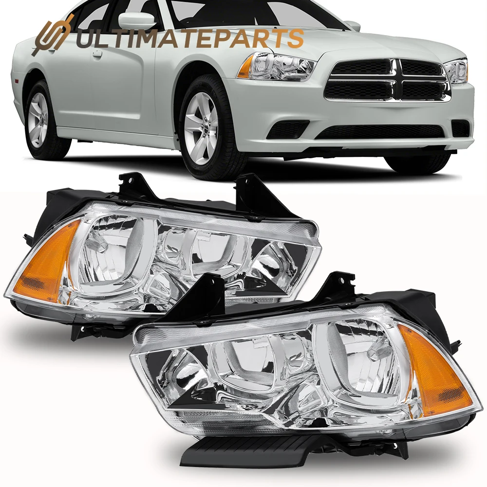 Комплект из 2 фар с янтарными указателями поворота для Dodge Charger 2011-2014 годов
Комплект из 2 фар с янтарными указателями поворота для Dodge Charger 2011-2014 годов