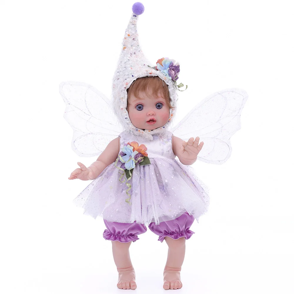 Cloveray Original 18 inch Full Body Vinyl Realistic Forest Fairy Reborn Baby Doll 43cm Elf Vinyl Doll Handmade Toy Kid Xmas Gift
Cloveray Original 18 inch Full Body Vinyl Realistic Forest Fairy Reborn Baby Doll 43cm Elf Vinyl Doll Handmade Toy Kid Xmas Gift