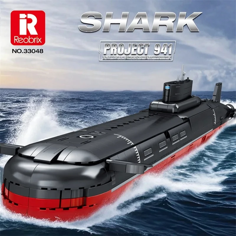 IN STOCK Reobrix 33048 Military Missile Submarine Building Blocks Model Bricks Assembling Toys for Children Christmas Gift Set
IN STOCK Reobrix 33048 Military Missile Submarine Building Blocks Model Bricks Assembling Toys for Children Christmas Gift Set