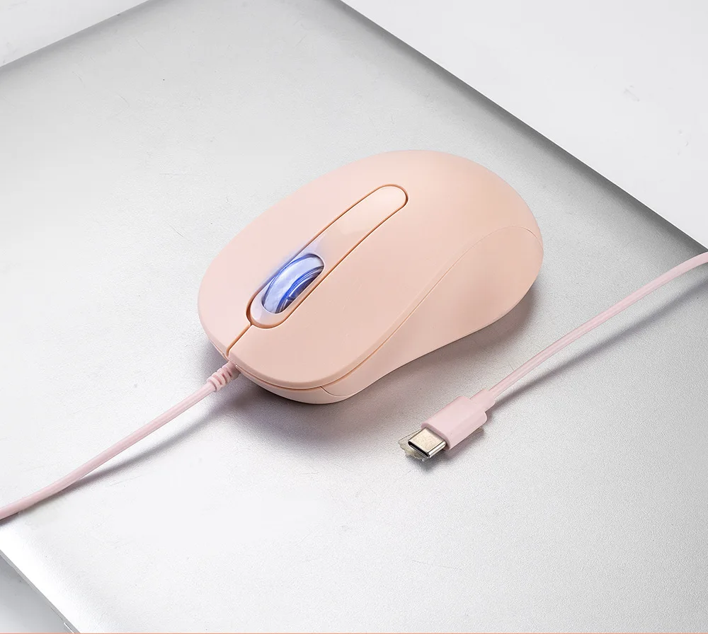 Type-C Interface Silent Wired Mouse, Compatible with Laptops, Tablets, and Phones for Men and Women
Type-C Interface Silent Wired Mouse, Compatible with Laptops, Tablets, and Phones for Men and Women