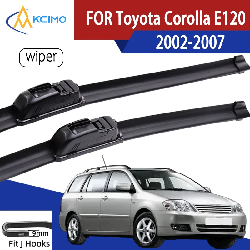 Windscreen Window Wiper Blades For Toyota Corolla E120 Hatchback Wagon 2002-2007 Cleaning Auto Accessories 22"+19"
Windscreen Window Wiper Blades For Toyota Corolla E120 Hatchback Wagon 2002-2007 Cleaning Auto Accessories 22"+19"