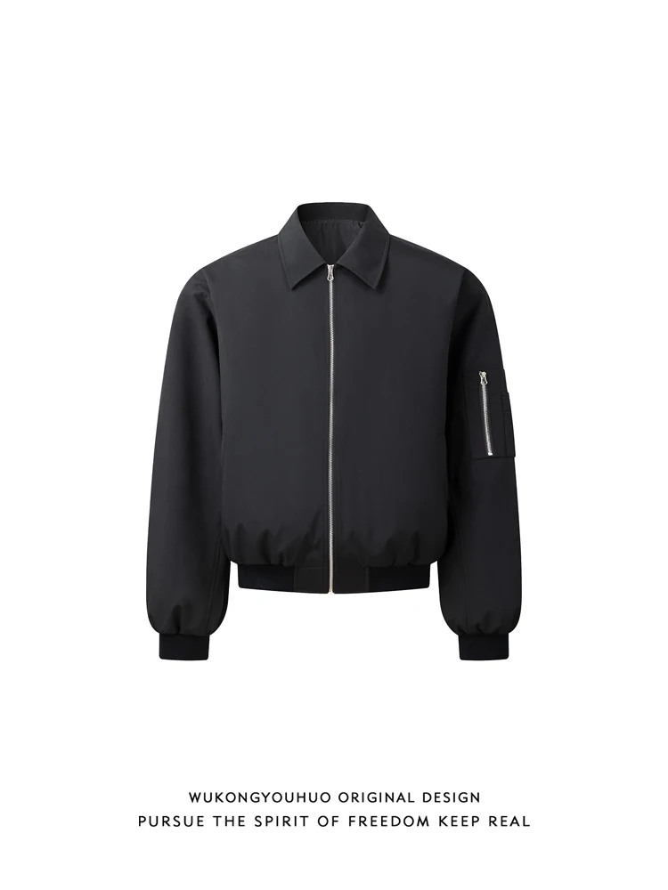 Повседневная куртка-бомбер для мужчин, свободного кроя, средней длины, в американском ретро-стиле, верхняя одежда для пар и молодежи, из полиэстера...
Повседневная куртка-бомбер для мужчин, свободного кроя, средней длины, в американском ретро-стиле, верхняя одежда для пар и молодежи, из полиэстера...