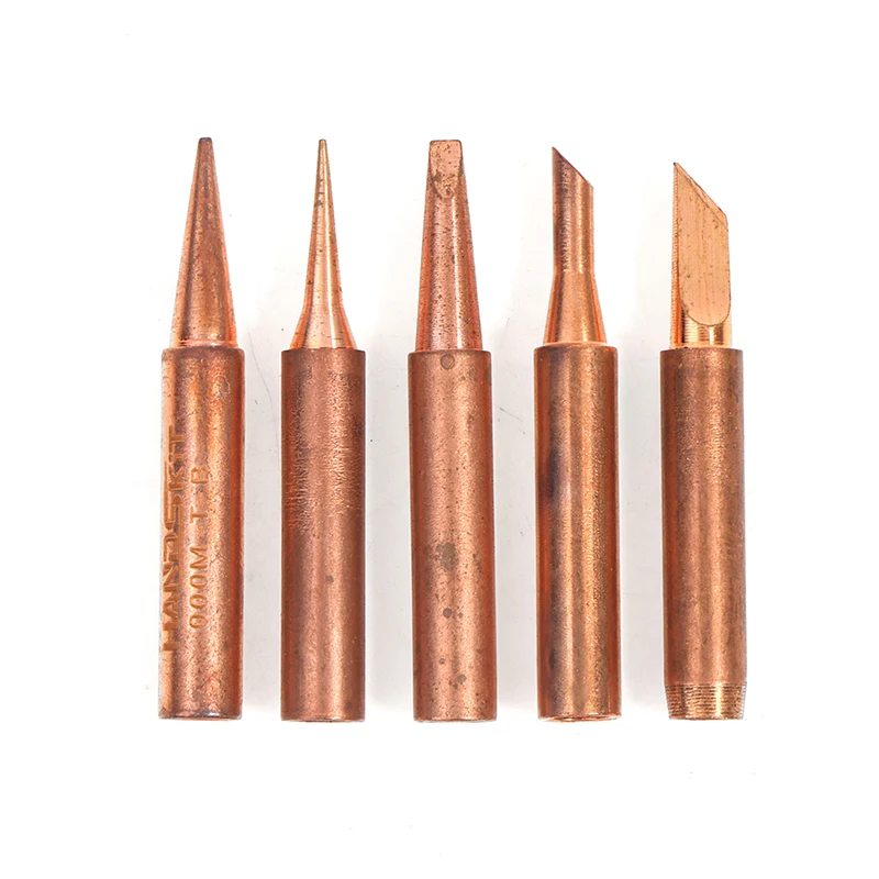 5PCS Pure Copper Lead-Free 900M-T-K Soldering Iron Tip Soldering Iron Tip
5PCS Pure Copper Lead-Free 900M-T-K Soldering Iron Tip Soldering Iron Tip