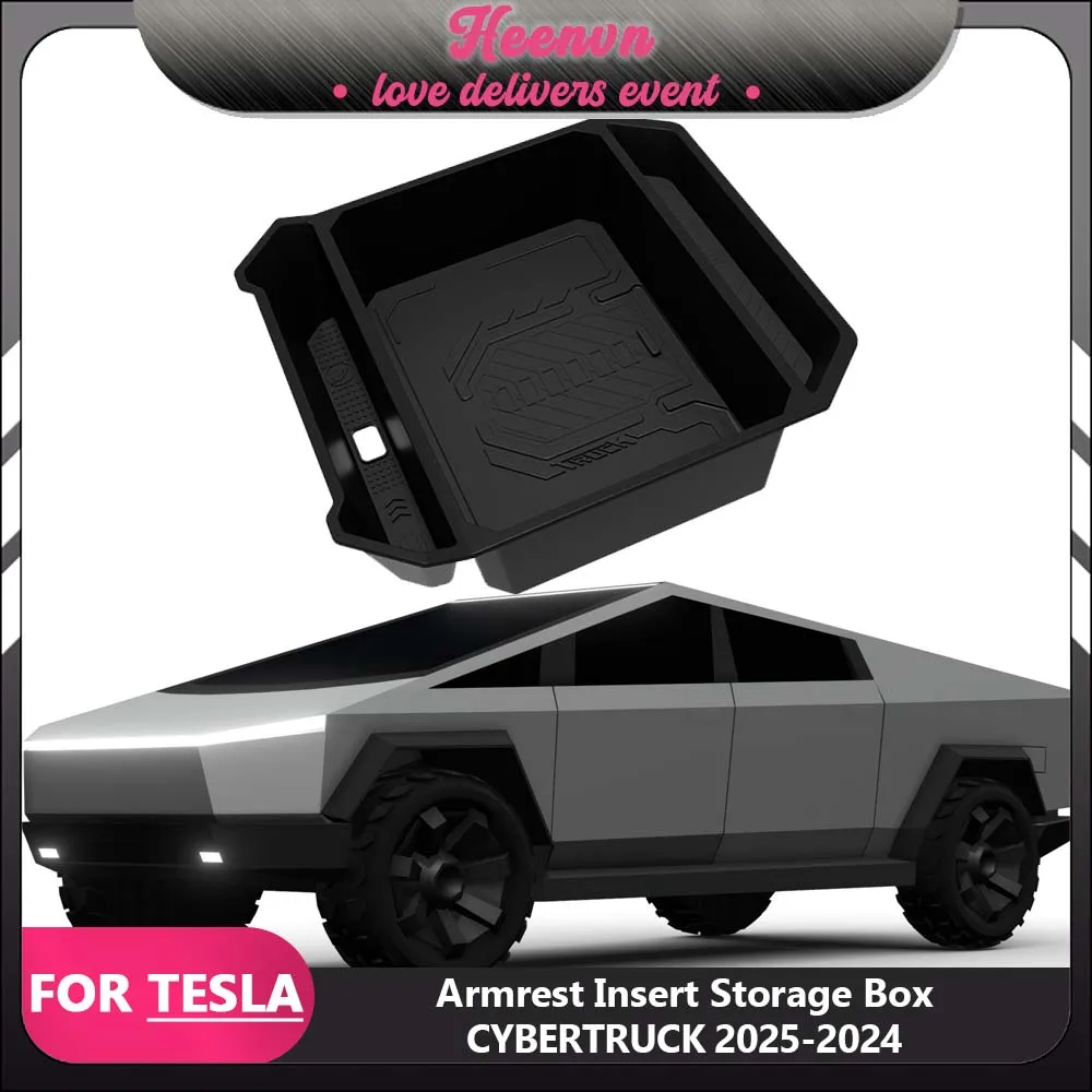 Для Cybertruck 2024, ящик для хранения в подлокотнике, черный АБС-пластик, органайзер для центральной консоли, лоток 2025, аксессуары для интерьера Cybertruck
Для Cybertruck 2024, ящик для хранения в подлокотнике, черный АБС-пластик, органайзер для центральной консоли, лоток 2025, аксессуары для интерьера Cybertruck
