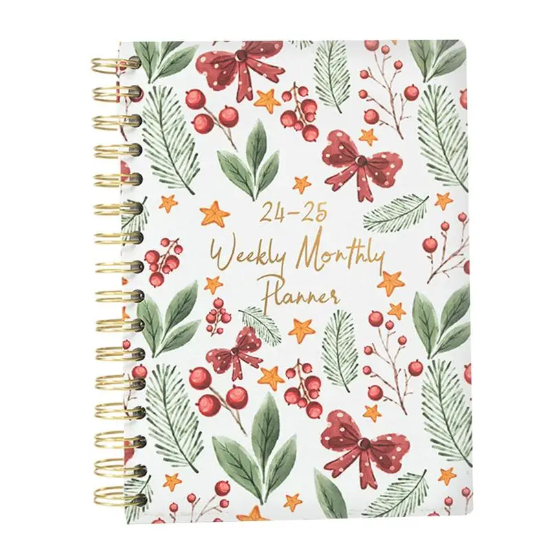 Task Notebook For Work 2024 Christmas Weekly Monthly Coil Notebook Portable Planner Notebook With 168 Pages Colorful Notebook
Task Notebook For Work 2024 Christmas Weekly Monthly Coil Notebook Portable Planner Notebook With 168 Pages Colorful Notebook