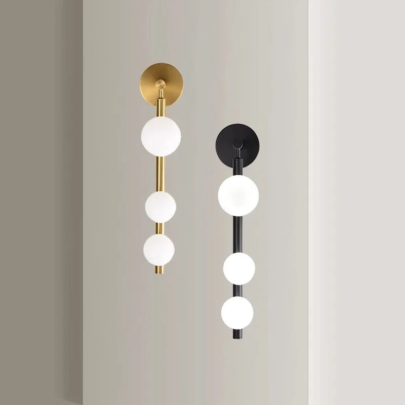 Nordic simple wall lamp modern bedroom molecular bedside lamp living room aisle entrance background wall decorative magic bean l
Nordic simple wall lamp modern bedroom molecular bedside lamp living room aisle entrance background wall decorative magic bean l