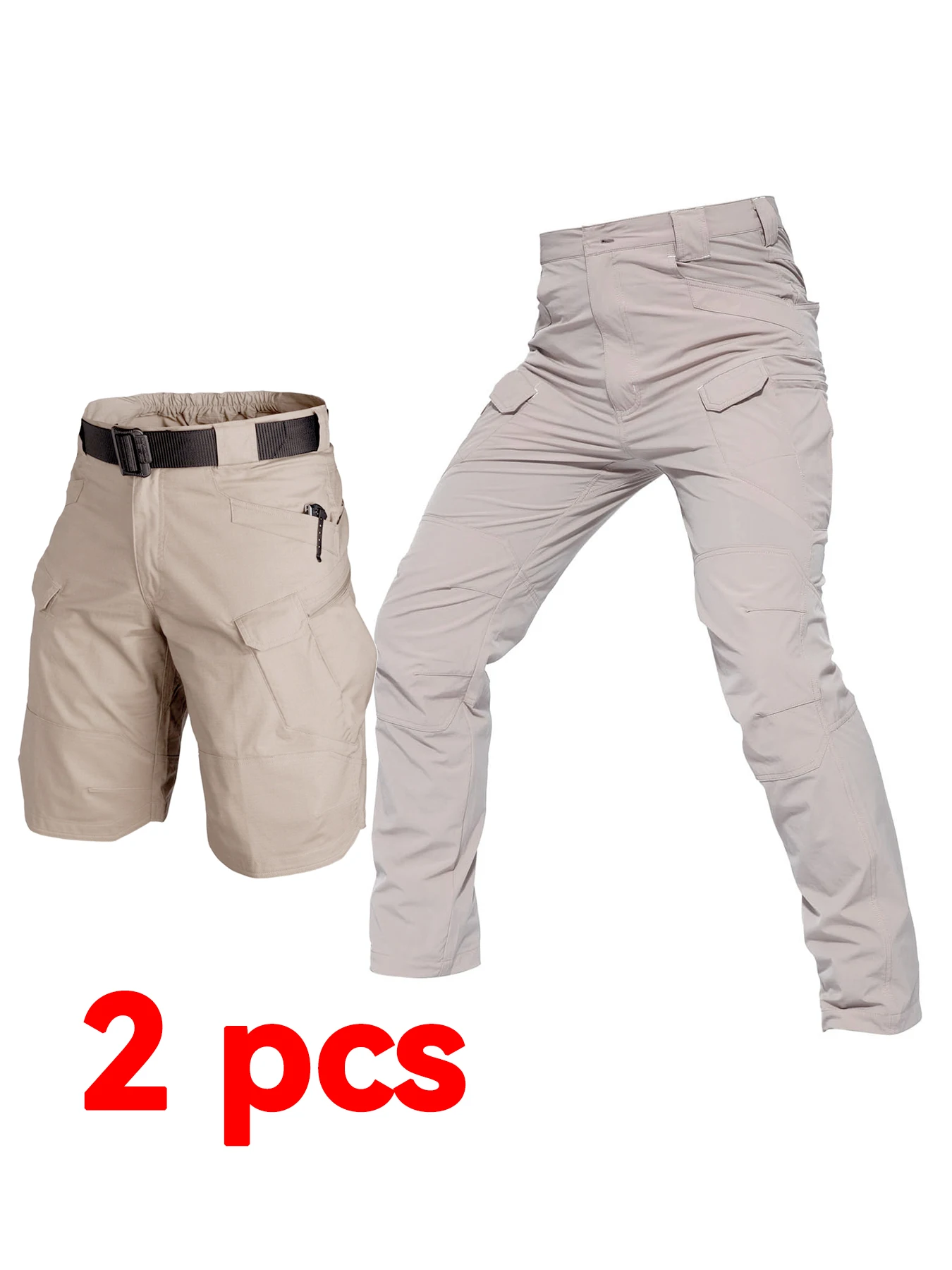Outdoor Casual Pants Mens Tactical Cargo Trousers New Multi-pocket Wear-Resistant Workwear 2pc Outdoor Fishing Hiking Pants Male
Outdoor Casual Pants Mens Tactical Cargo Trousers New Multi-pocket Wear-Resistant Workwear 2pc Outdoor Fishing Hiking Pants Male