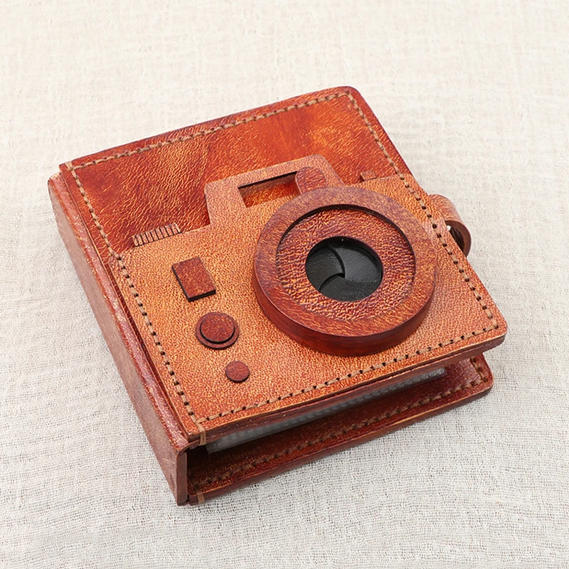 Handmade leather album 3 inch camera lens small mechanism photo Polaroid postcard commemorative storage album
Handmade leather album 3 inch camera lens small mechanism photo Polaroid postcard commemorative storage album