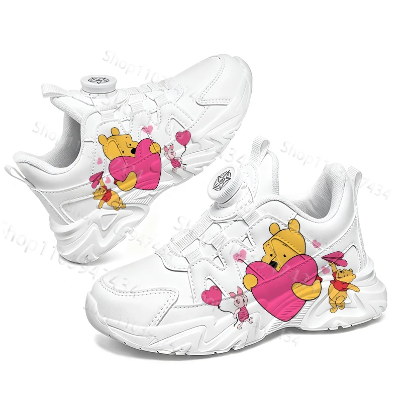 Детская повседневная спортивная обувь с изображением медведя Пуха, водонепроницаемые прочные модные кроссовки из натуральной кожи с красивым принтом для мальчиков и девочек
Детская повседневная спортивная обувь с изображением медведя Пуха, водонепроницаемые прочные модные кроссовки из натуральной кожи с красивым принтом для мальчиков и девочек