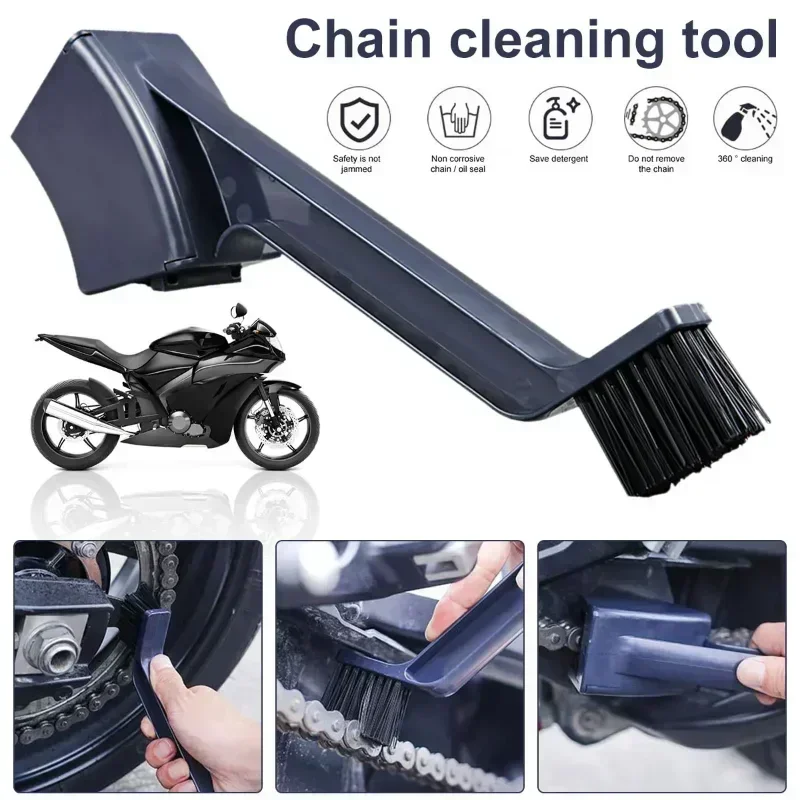Motorcycle Cleaning Brush Motorcycle Chain Brush Bicycle Chain Washer for Road Mountain Bike Electric Motorcycle Accessories
Motorcycle Cleaning Brush Motorcycle Chain Brush Bicycle Chain Washer for Road Mountain Bike Electric Motorcycle Accessories