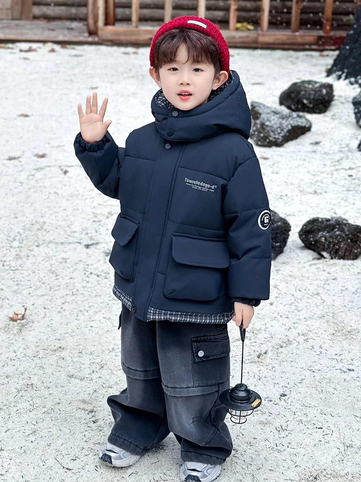 Thiened Cotton Jaet for Boys with Hood And Stand Collar Warm Casual Sle Long Sve Zipper Closure Color Youth Fa...
Thiened Cotton Jaet for Boys with Hood And Stand Collar Warm Casual Sle Long Sve Zipper Closure Color Youth Fa...