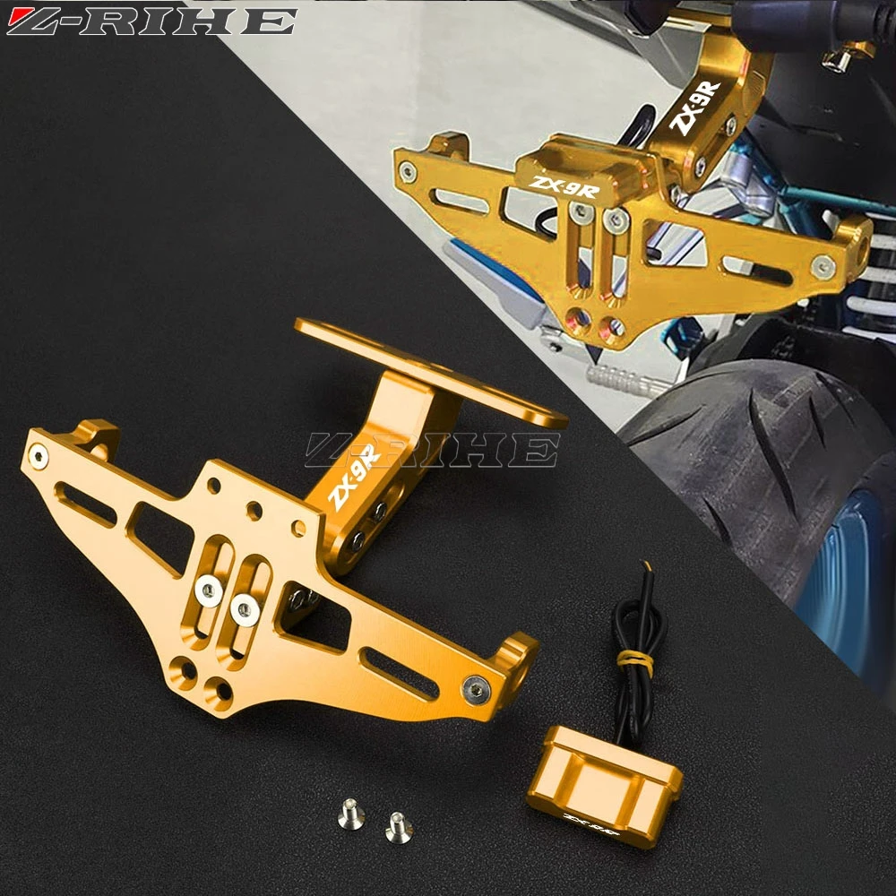 Motorcycle For KAWASAKI ZX9R ZX-9r ZX 9R 1998 -2023 Rear License Plate Mount Holder and Turn Signal Lights LED License Frame
Motorcycle For KAWASAKI ZX9R ZX-9r ZX 9R 1998 -2023 Rear License Plate Mount Holder and Turn Signal Lights LED License Frame