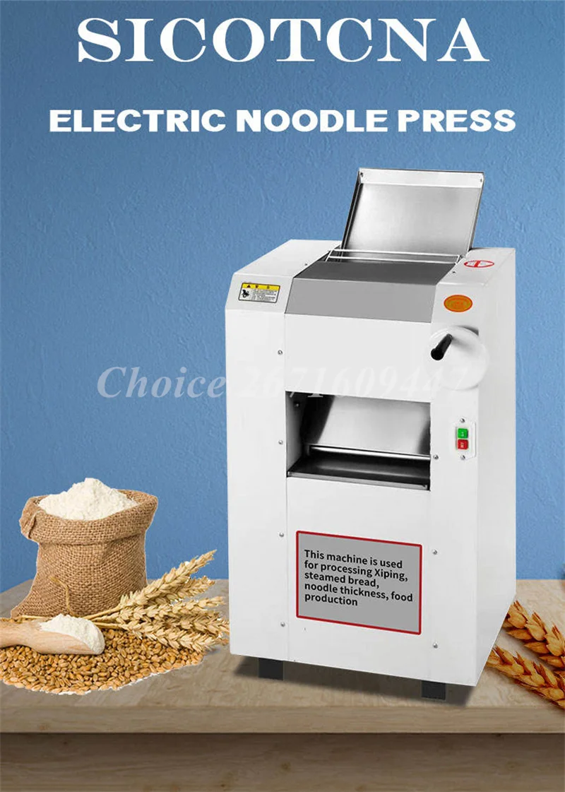 Hot Selling Electric Dough Pressing Pizza Machine Bread Machine Baking Equipment Noodle Maker Dough Roller Machine
Hot Selling Electric Dough Pressing Pizza Machine Bread Machine Baking Equipment Noodle Maker Dough Roller Machine