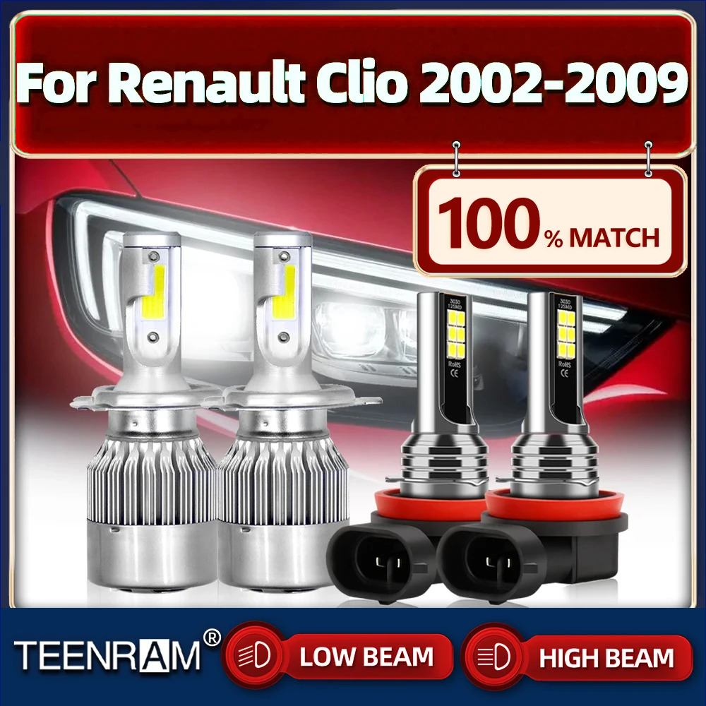 40000LM H4 Canbus светодиодный фара автомобиля H11 авто туман светильник 12 в 6000 К для Renault Clio 2002 2003 2004 2005 2006 2007 2008 2009
40000LM H4 Canbus светодиодный фара автомобиля H11 авто туман светильник 12 в 6000 К для Renault Clio 2002 2003 2004 2005 2006 2007 2008 2009