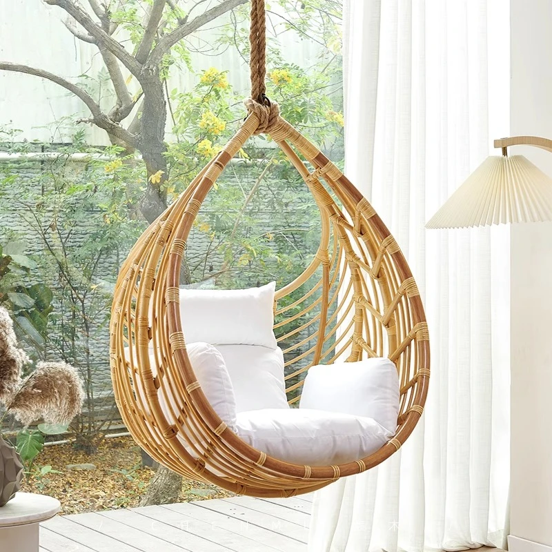 Balcony household hanging basket swing indoor bed and breakfast single girl bedroom Internet celebrities ins importe
Balcony household hanging basket swing indoor bed and breakfast single girl bedroom Internet celebrities ins importe