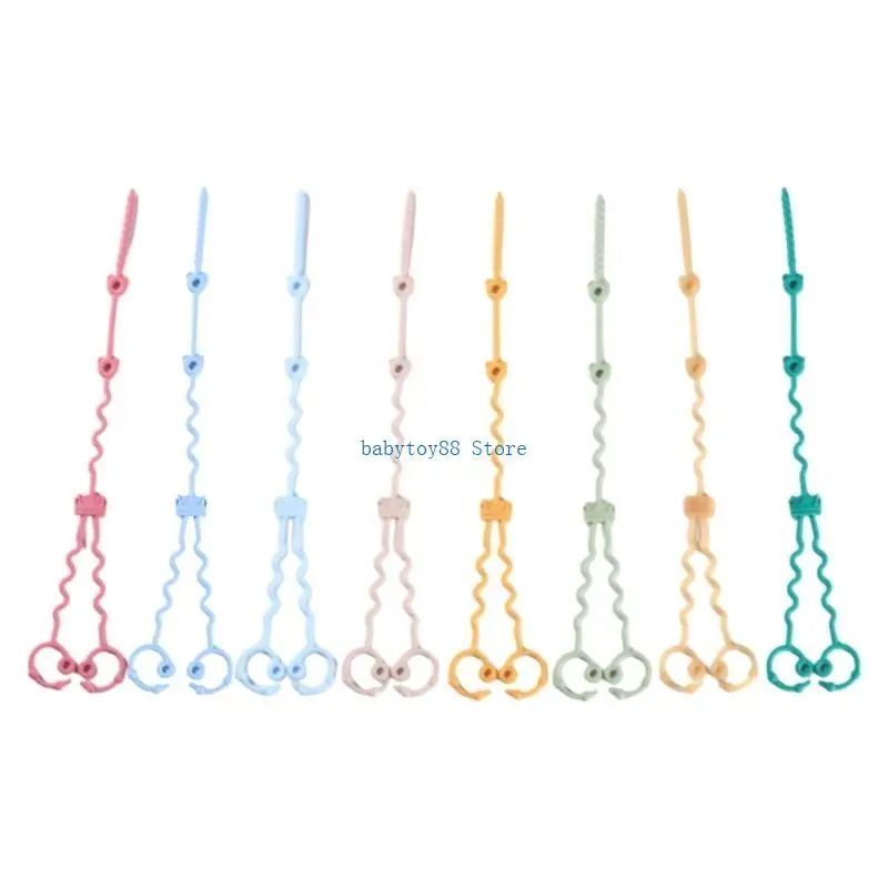 Y4UD Baby Gear Ремень для игрушек Пищевой силиконовый ремень 1 Drag 2 Дизайн для колясок
Y4UD Baby Gear Ремень для игрушек Пищевой силиконовый ремень 1 Drag 2 Дизайн для колясок