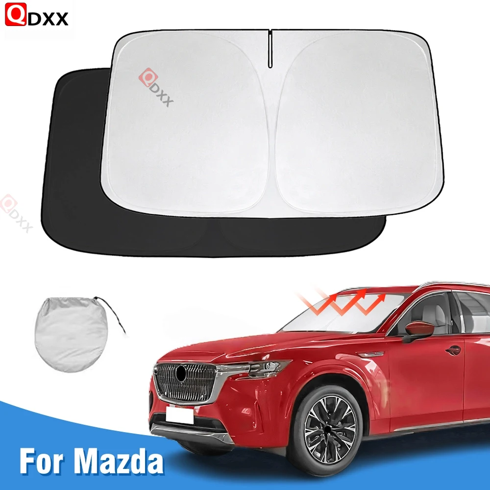 Солнцезащитный козырек на лобовое стекло для Mazda CX90 CX-90 CX 90 2017-2020 2021 2022 2023 2024, солнцезащитный козырек от солнца, блоки УФ-лучей
Солнцезащитный козырек на лобовое стекло для Mazda CX90 CX-90 CX 90 2017-2020 2021 2022 2023 2024, солнцезащитный козырек от солнца, блоки УФ-лучей