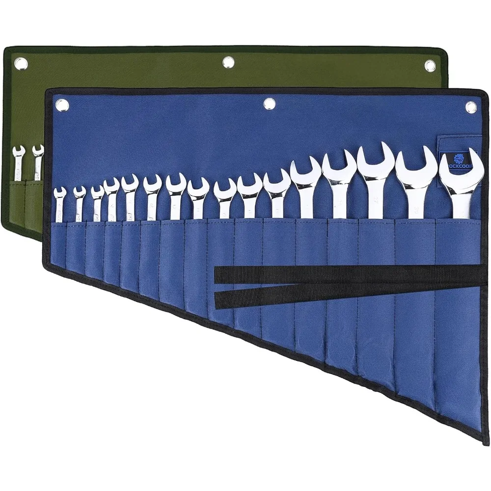 16 Pocket Roll Up Wrench Pouch Organizer
16 Pocket Roll Up Wrench Pouch Organizer