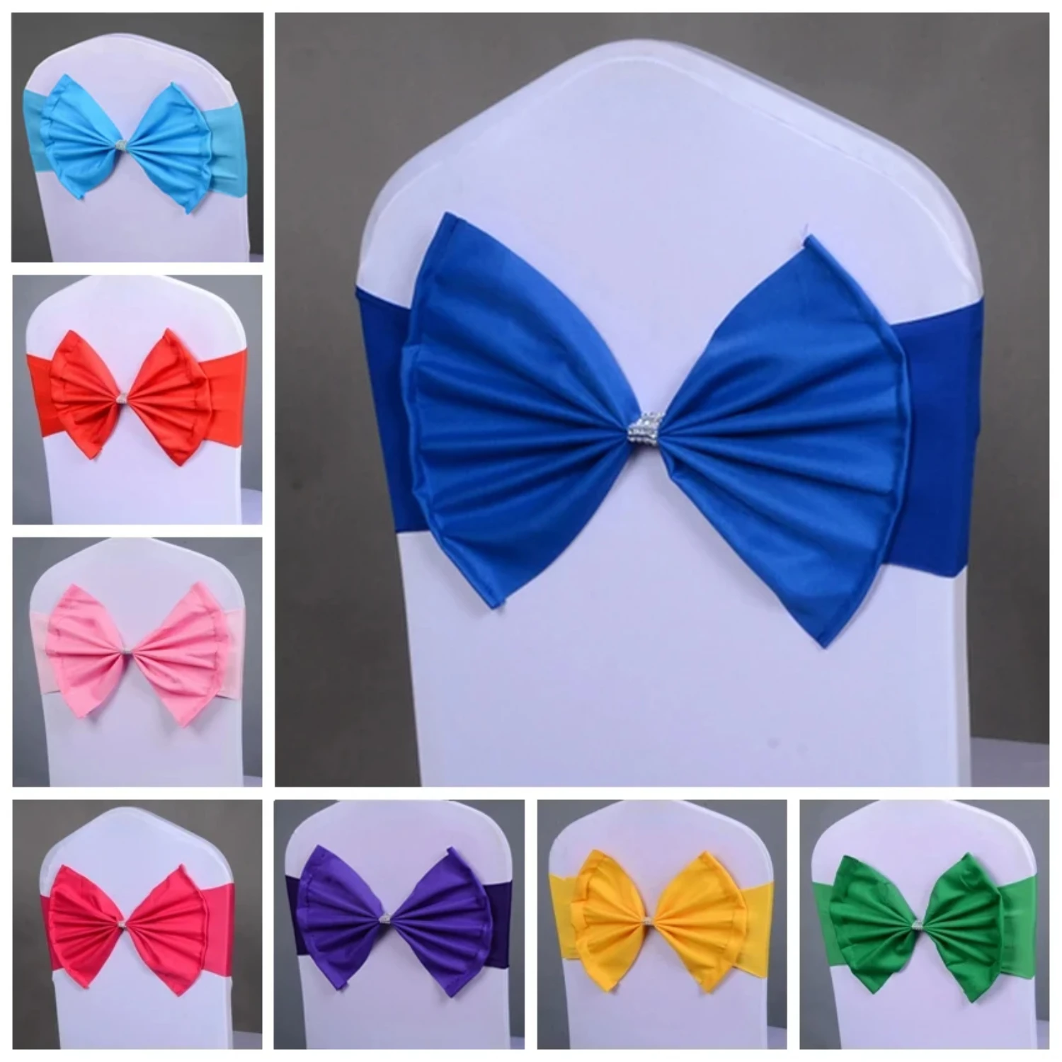 10 szt. Wstążki na krzesła muszka Spandex opaska motyl nadaje się na przyjęcie weselne przyjęcie urodzinowe dekoracje bank
10 szt. Wstążki na krzesła muszka Spandex opaska motyl nadaje się na przyjęcie weselne przyjęcie urodzinowe dekoracje bank