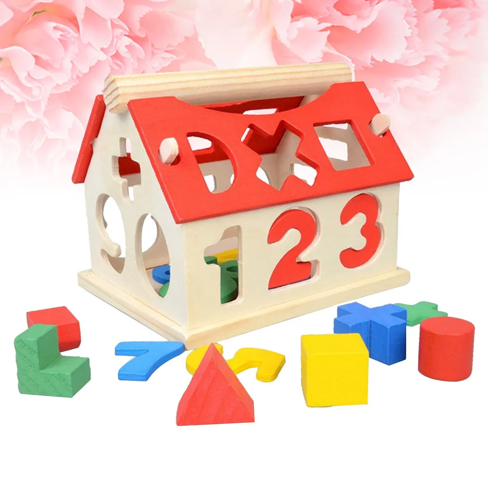 1Set Number Shape Matching Wooden House Disassembly Early Education DIY for Kids Fine Motor Skills Logic
1Set Number Shape Matching Wooden House Disassembly Early Education DIY for Kids Fine Motor Skills Logic
