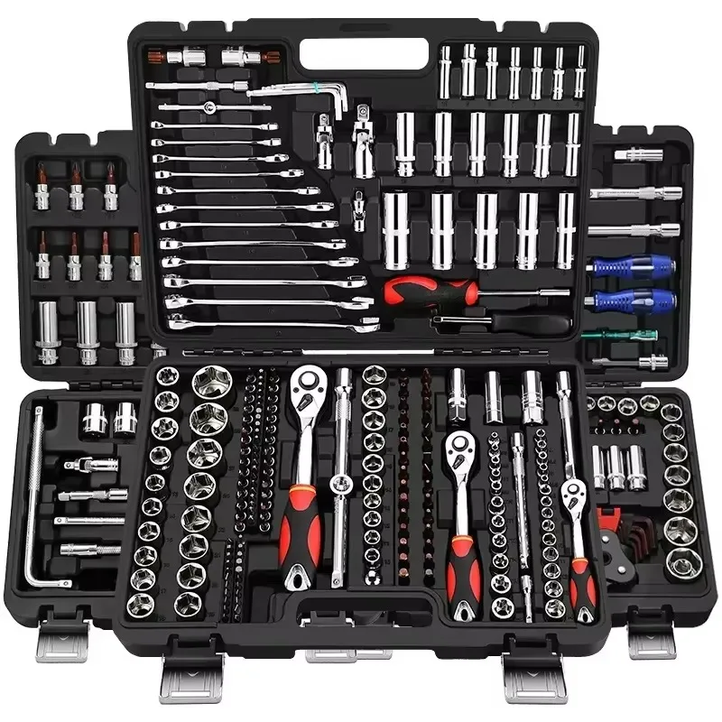 Car Mechanics Auto Repair Herramientas Kit Spanner Tools Set Box Hand Tools Socket Wrench Set Tool Kit Socket Sets
Car Mechanics Auto Repair Herramientas Kit Spanner Tools Set Box Hand Tools Socket Wrench Set Tool Kit Socket Sets