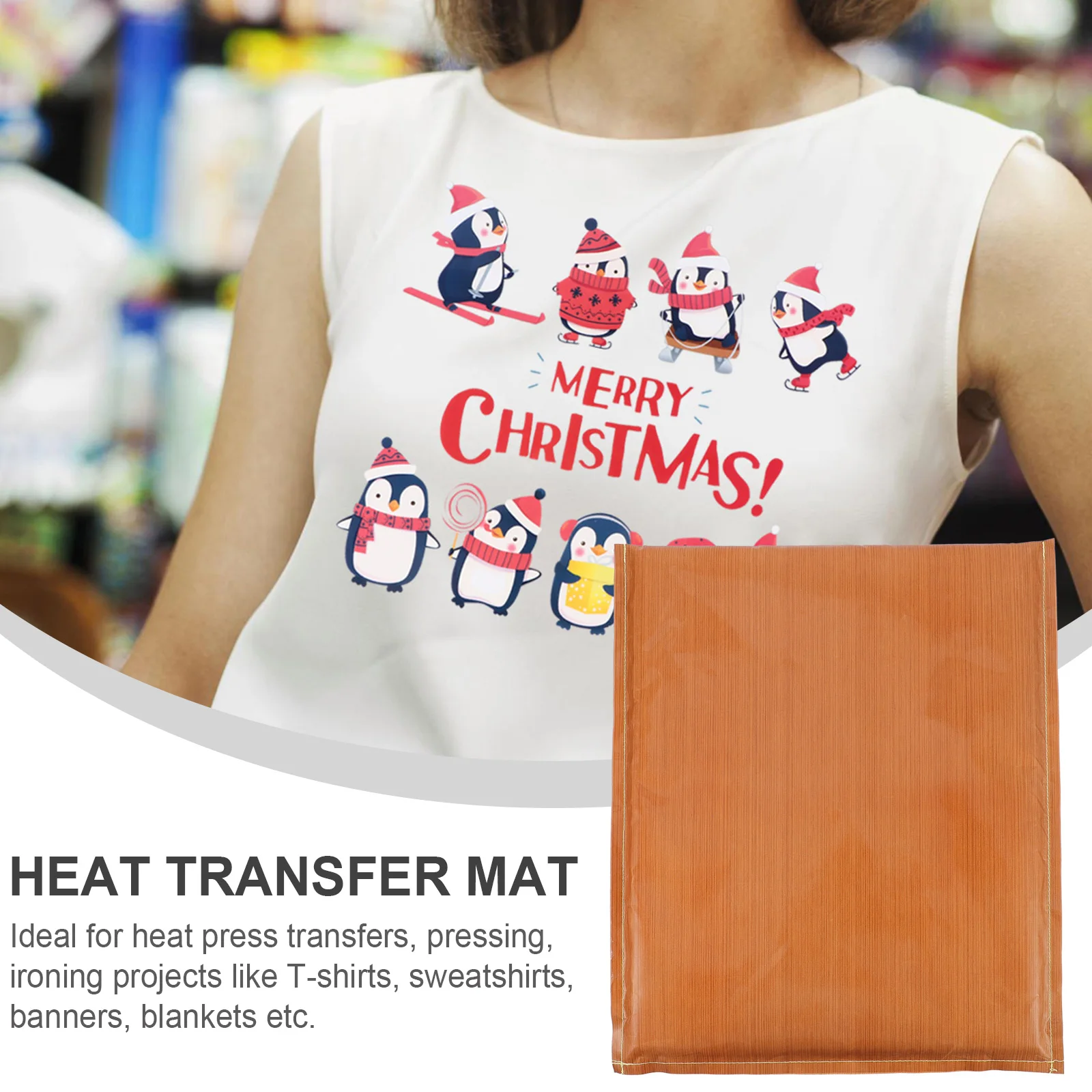 Thick Reusable Heat Insulation Mat for Transfers T Shirts Sweatshirts Banners Blankets Non Stick Heating Pad Heat Press Transfer
Thick Reusable Heat Insulation Mat for Transfers T Shirts Sweatshirts Banners Blankets Non Stick Heating Pad Heat Press Transfer