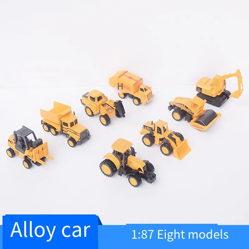 1:87 Scale Miniature Die-Cast ConstructionVehicle Set,Educational ToywithExcavator,Tractor,Forklift&Truck for Kids'Pretend play
1:87 Scale Miniature Die-Cast ConstructionVehicle Set,Educational ToywithExcavator,Tractor,Forklift&Truck for Kids'Pretend play