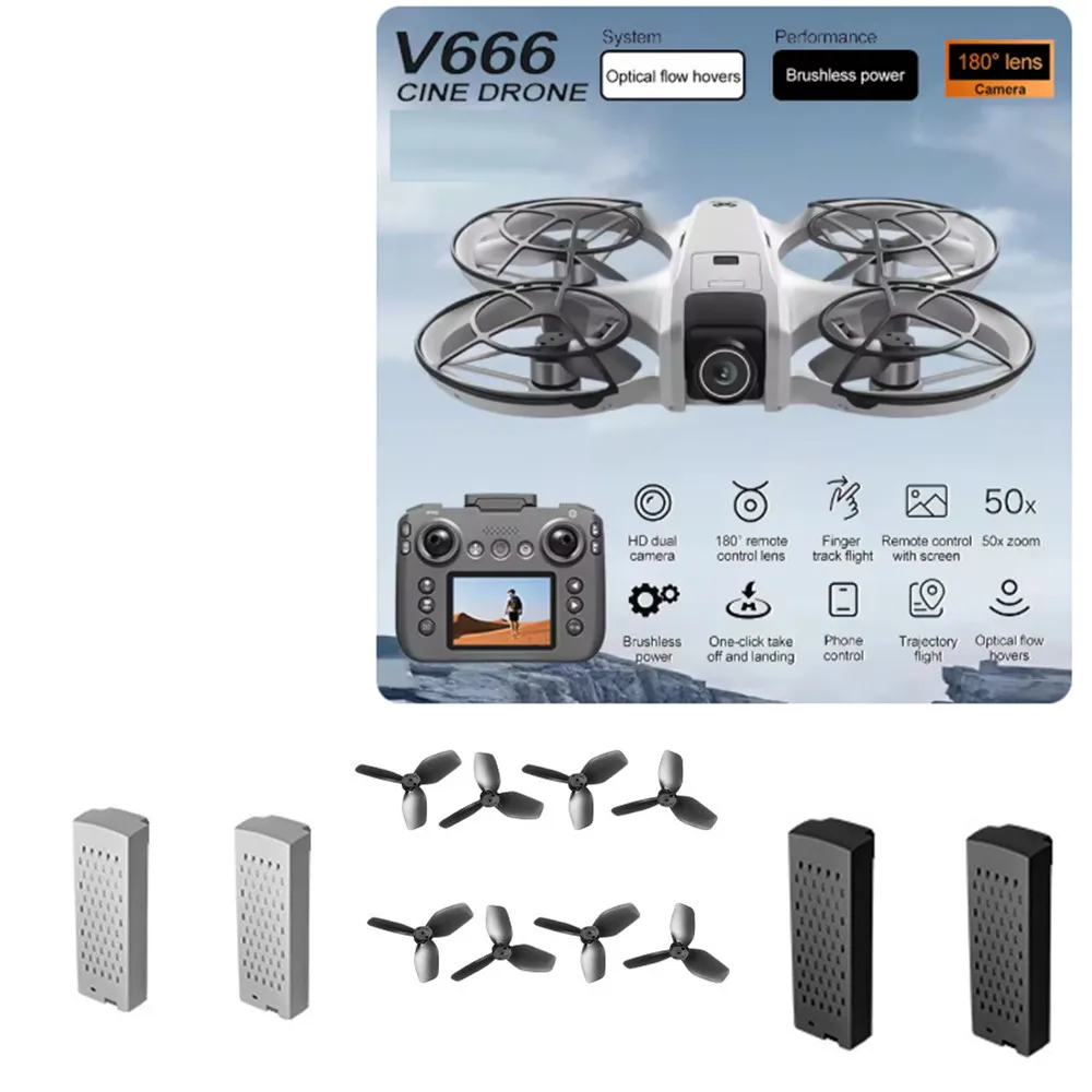 V666 Mini Aerial Drone Battery 3.7V 1800mAh V666 Drone Propeller Maple Leaf V666 Mini Drone Accessories
V666 Mini Aerial Drone Battery 3.7V 1800mAh V666 Drone Propeller Maple Leaf V666 Mini Drone Accessories