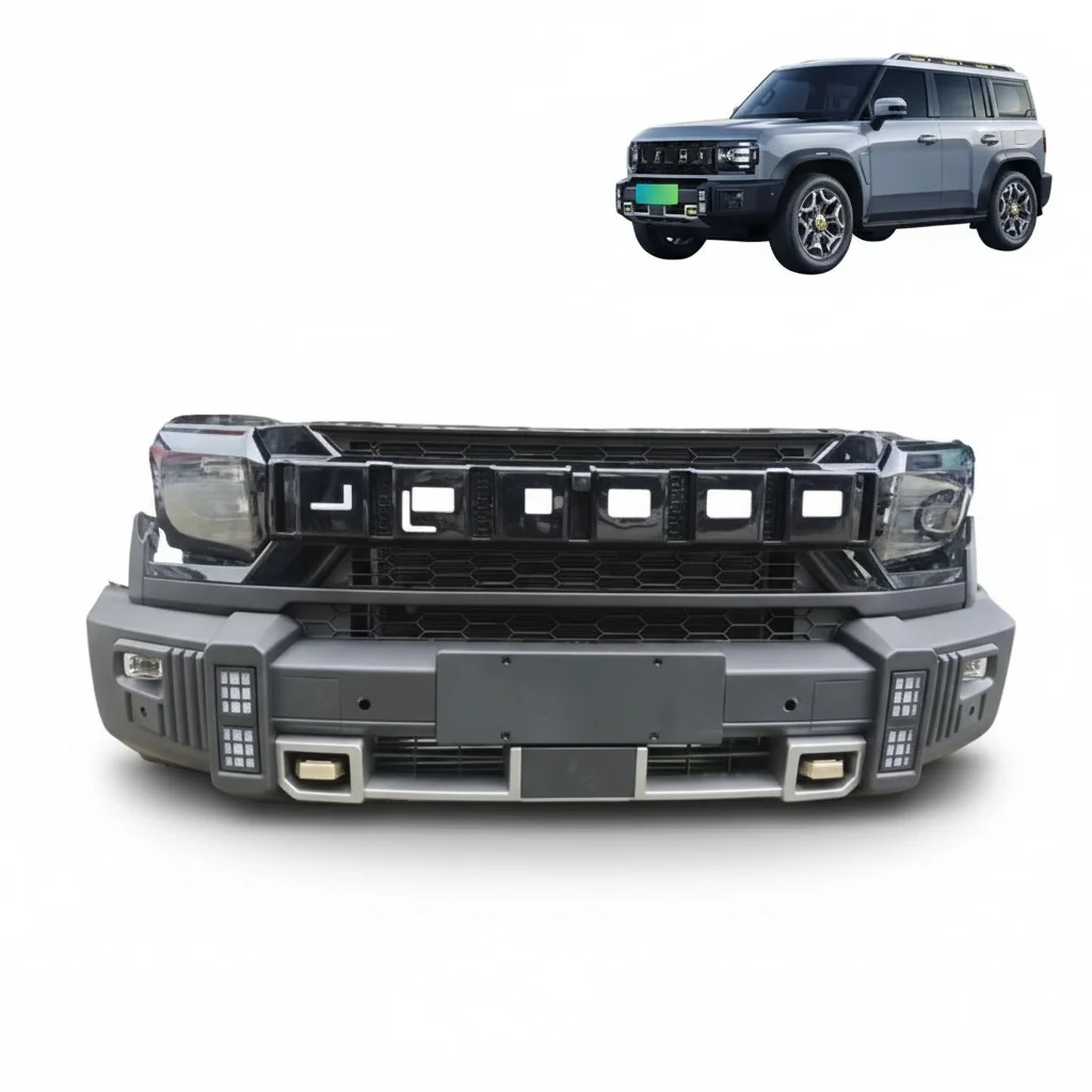 Front Bumper Assembly For Jetour T2 Traveler 2024, Vehicle Front Bumper With Headlight And Radiator, Auto Accessories
Front Bumper Assembly For Jetour T2 Traveler 2024, Vehicle Front Bumper With Headlight And Radiator, Auto Accessories