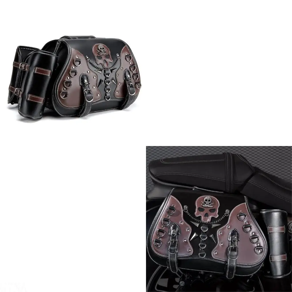 G7NA Motorcycle Side Saddlebag with Punk Aesthetic for Enthusiasts & Commuters
G7NA Motorcycle Side Saddlebag with Punk Aesthetic for Enthusiasts & Commuters