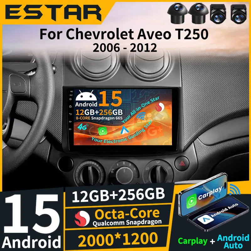 Car Radio For Chevrolet Aveo T250 2006 - 2012 Nexia 1 2020 - 2022 Android 15 GPS Carplay Multimedia Player Navigation QLED Audio
Car Radio For Chevrolet Aveo T250 2006 - 2012 Nexia 1 2020 - 2022 Android 15 GPS Carplay Multimedia Player Navigation QLED Audio