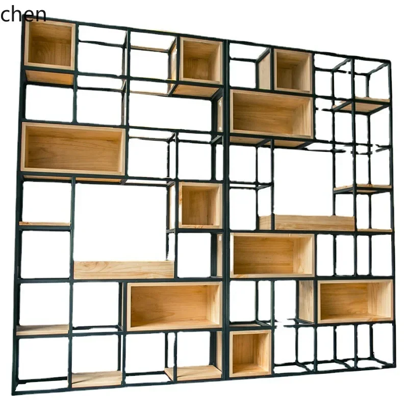 HYS Solid Wood Partition Shelf Floor-standing Multi-layer Dining Room Decorative Entrance Living Room Bookshelf
HYS Solid Wood Partition Shelf Floor-standing Multi-layer Dining Room Decorative Entrance Living Room Bookshelf